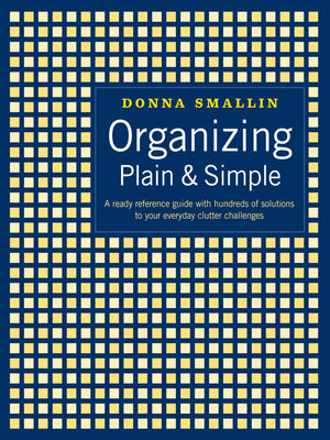 cover image of Organizing Plain & Simple